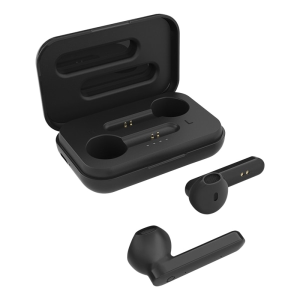 STREETZ True Wireless Stereo hörlurar, semi-in-ear, black Svart