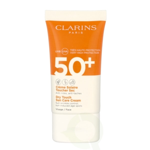 Clarins Dry Touch Sun Care Cream SPF50+ 50 ml kasvoille