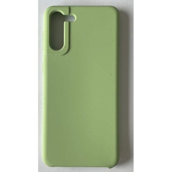 Grønt silikoneskal - Samsung Galaxy S21 Plus Grön