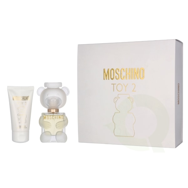 Moschino Toy 2 gavesæt 80 ml Edp Spray 30ml/Body Lotion 50ml