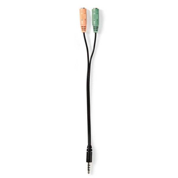 Trådbunden mikrofon med klämma | Klämma | Mygga | 3.5 mm | Metal