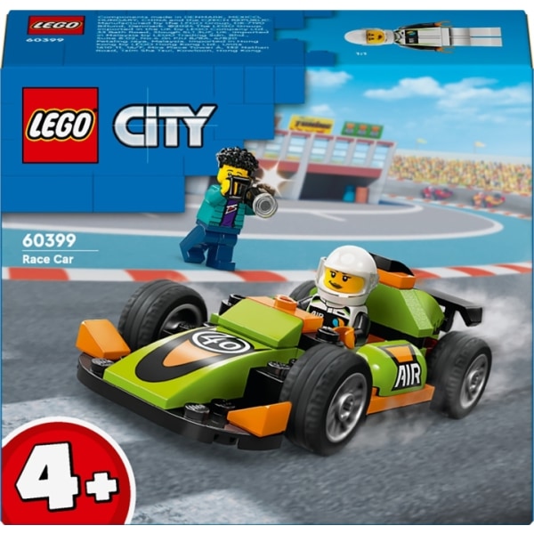 LEGO City Great Vehicles 60399  - Vihreä kilpa-auto