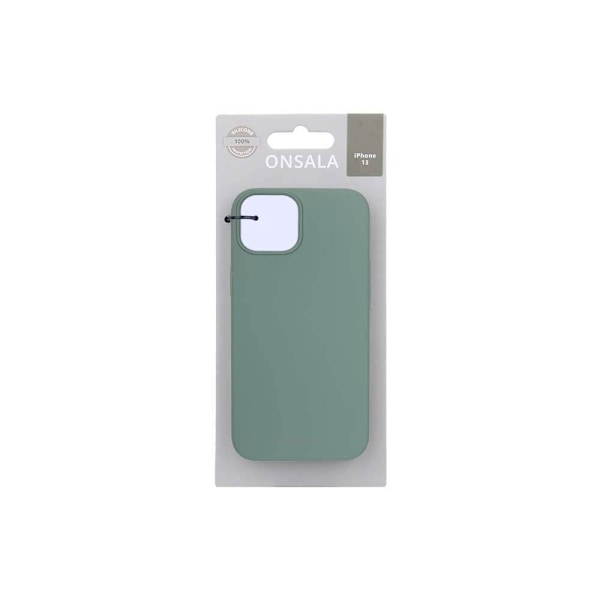 Onsala Mobilcover iPhone 13 Silikone Pine Green Grön