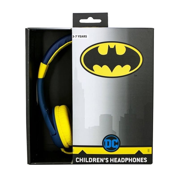 BATMAN Høretelefoner On-Ear Junior 85db Batman Blå Blå