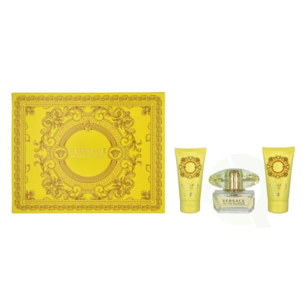 Versace Yellow Diamond Giftset 150ml Edt Spray 50ml/vartalovoide
