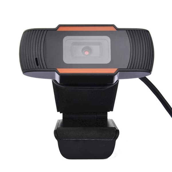 Setty Webkamera, jossa on sisäänrakennettu mikrofoni, musta
