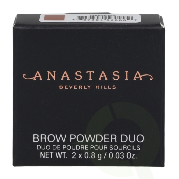 Anastasia Beverly Hills Brow Powder Duo 1,6 gr Chokolade - 2 x 0