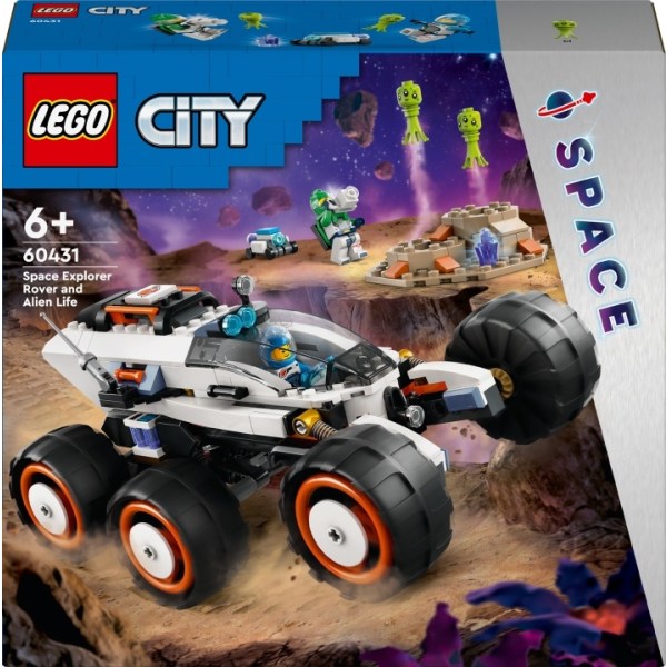 LEGO City Space 60431  - Avaruustutkimuskulkija ja vieras elämän