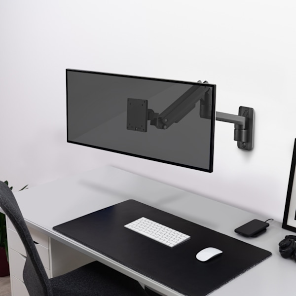 LogiLink Monitorarm Väggfäste 17-49" gasfjäder 424mm max 20kg