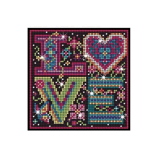 Diamond Art 20x20cm Love