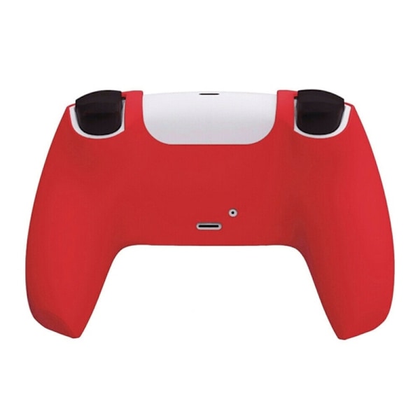 Silikongrepp för handkontroll till Playstation 5 (PS5), Röd