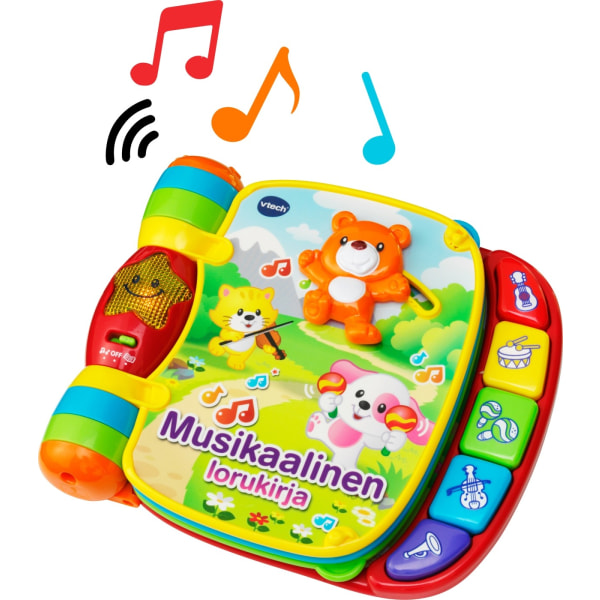 VTech Baby Musikaalinen lorukirja, FI