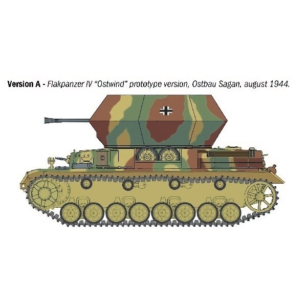 ITALERI 1:35 Flakpanzer IV Ostwind
