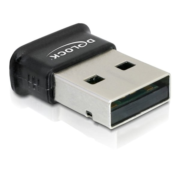 DeLOCK Bluetooth 4.0 klasse 2(10m), USB 2.0, 3 Mb/s,  sort Sort