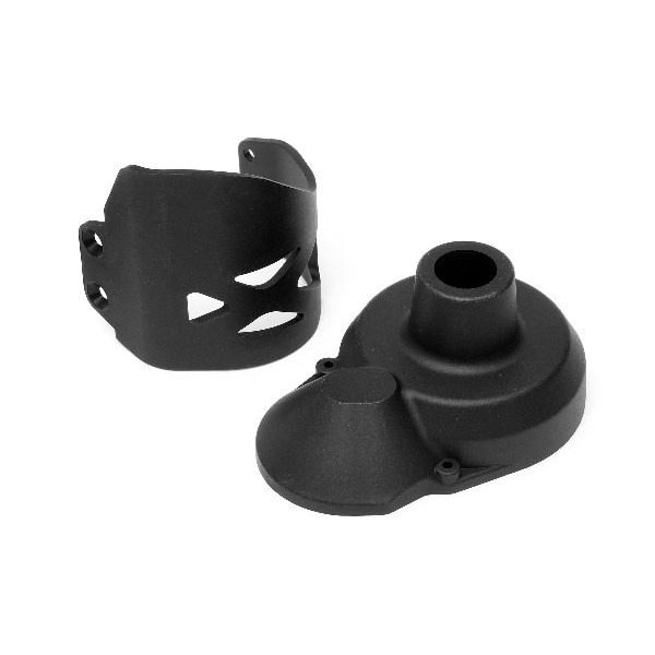 HPI Gear Cover/Motor Guard Set