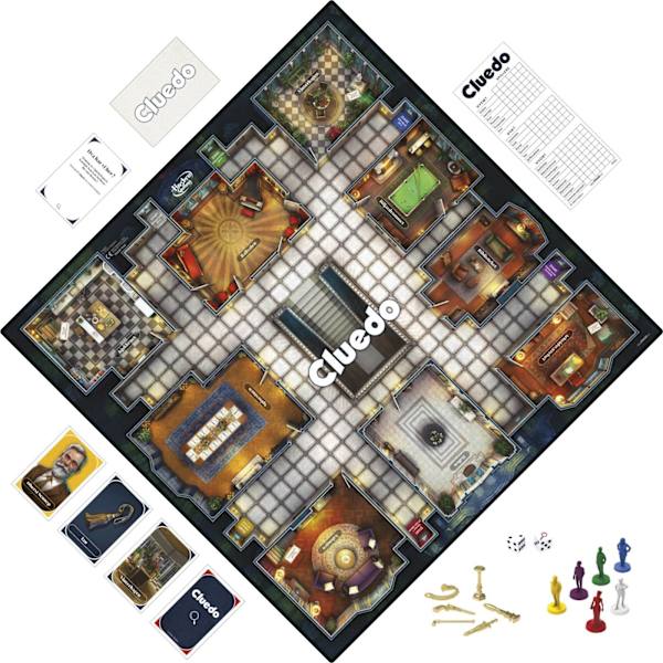 Hasbro Cluedo Classic -lautapeli, suomenkielinen