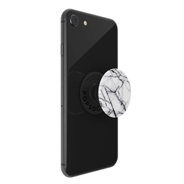 Popsockets Dove White Marble Avtagbart Grip Med Ställfunktion