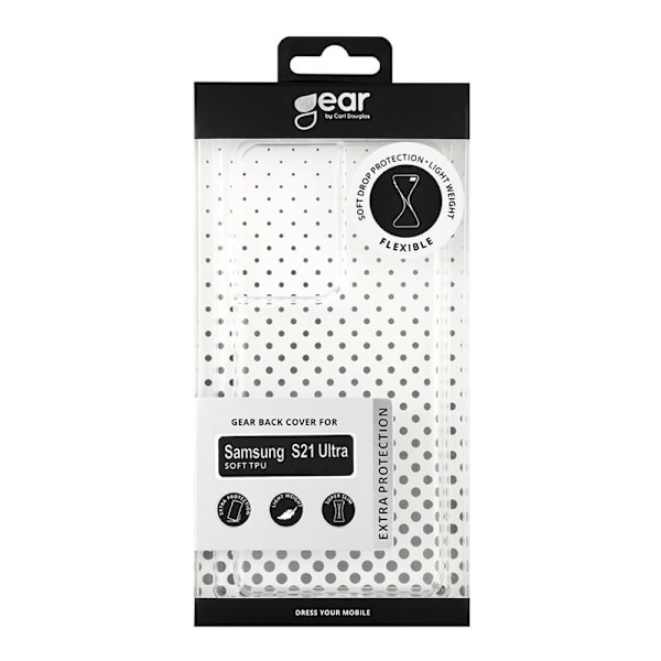 GEAR Mobilskal TPU Transparent - Samsung S21 Ultra Transparent