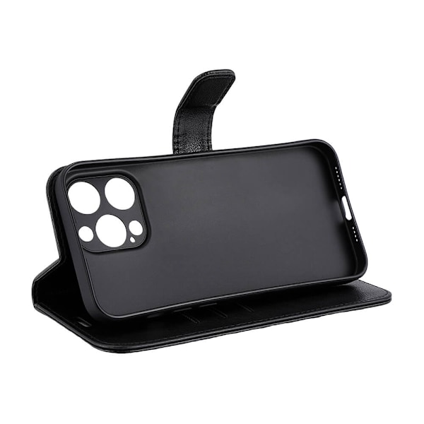 RADICOVER Mobilcover Strålningsbeskyttelse PU MagS RFID Sort - iPhone 15 Pro Max Svart