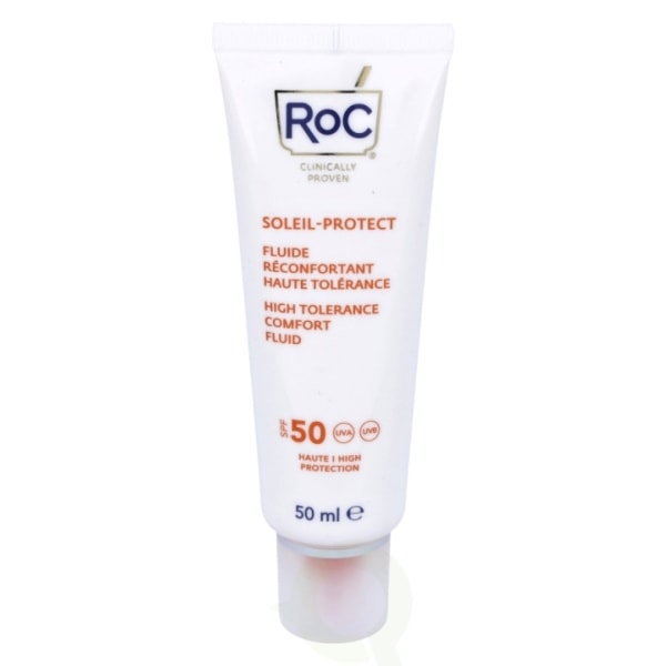 ROC Soleil-Protect High Tolerance Fluid SPF50+ 50 ml Comforts Sensitive Skin