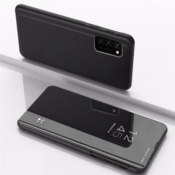Smart Clear View - Mobiilisuojaus Huawei P30 Prolle, musta Svart