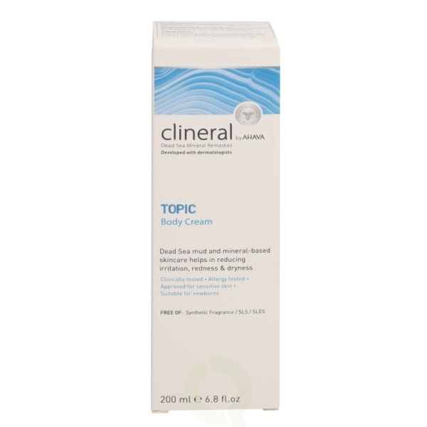 Ahava Clineral TOPIC Body Cream 200 ml For Sensitive Skin