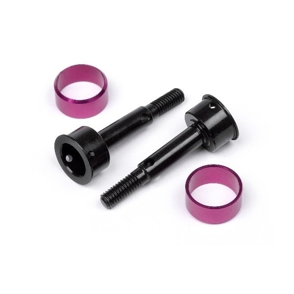 Rear Universal Axle 12.5X31Mm (W/ Retainers/2Pcs)