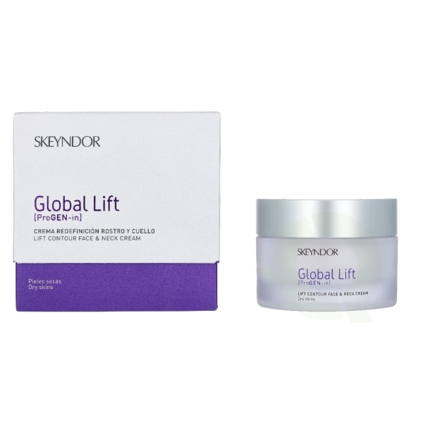 Skeyndor Global Lift Contour Face & Neck Cream 50 ml Dry Skin