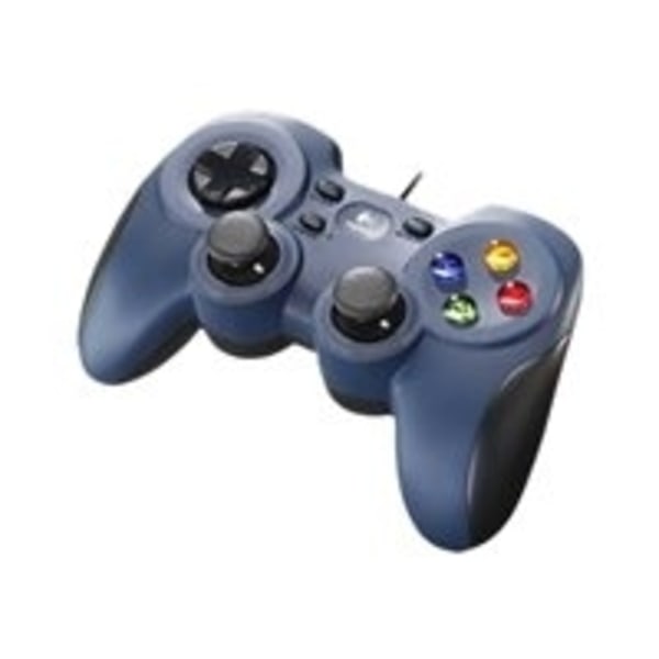 Logitech F310 Sort, Blå USB 2.0 Gamepad PC