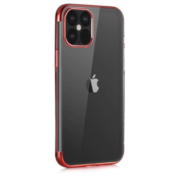 Suojus iPhone 12 Pro Maxille, punainen Röd