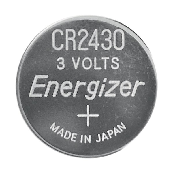 Energizer Litiumnappiparisto CR2430 | 3 V DC | 320 mAh | 2 - Läpipainopakkaus | Hopea