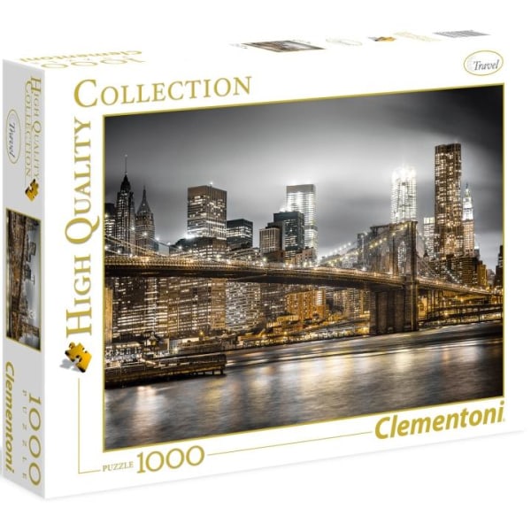 Clementoni High Quality Collection New York Sky. 1000 stk