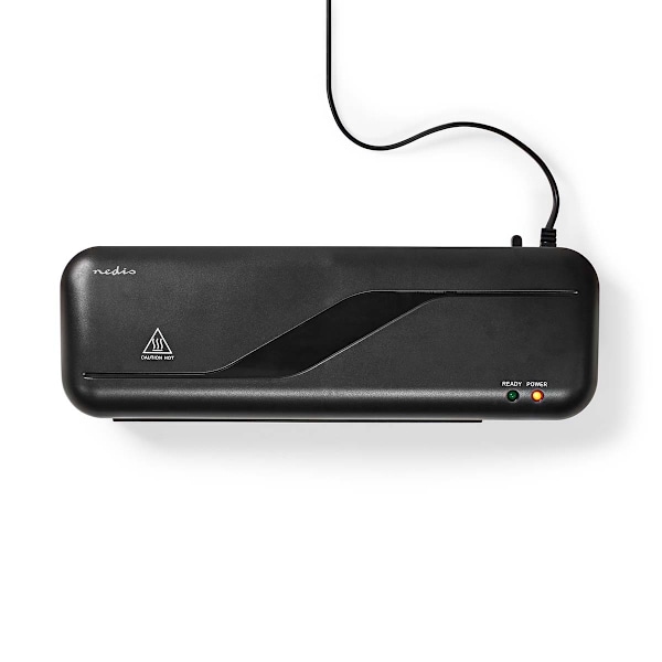 Nedis Laminator | Varm | A4 | 230 mm/min | Autosluk | Strømforsyning | Sort