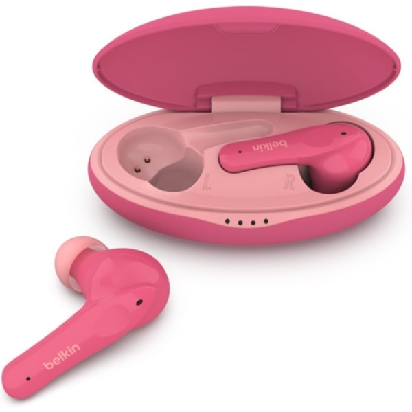 Belkin Soundform Nano - Hörlurar för barn, rosa Rosa