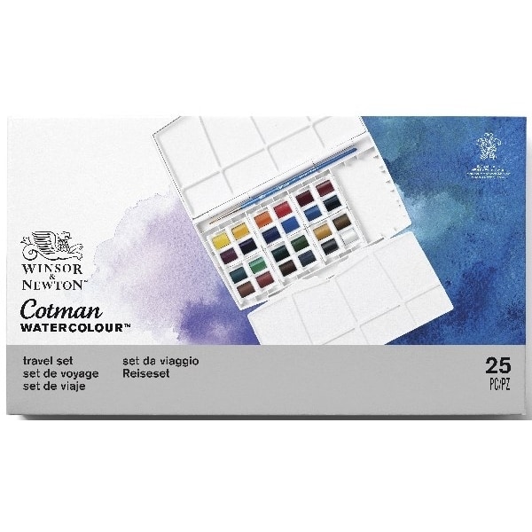 WINSOR Cotman watercolour Pan paintingbox PLUS