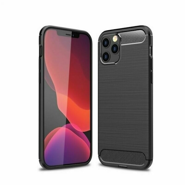 Flot mobilcover til iPhone 12 mini, Sort Svart