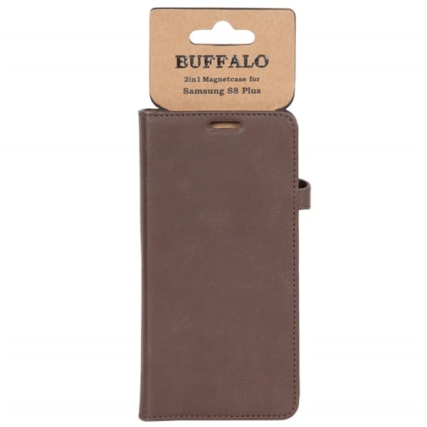 BUFFALO Wallet Læder Samsung S8 Plus Brun Brun