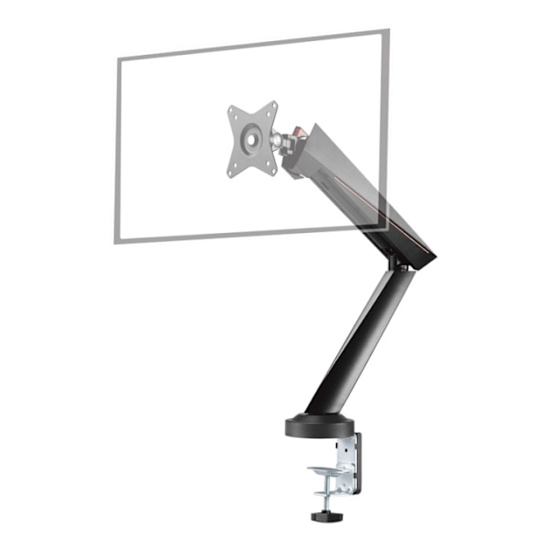 DELTACO Single Monitor Spring-Assisted Pro Gaming Monitor Arm Sort