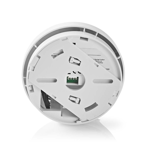 Nedis Röklarm | Batteridriven | Batterilängd upp till: 1 år | EN 14604 | Med testknapp | 85 dB | ABS | Vit