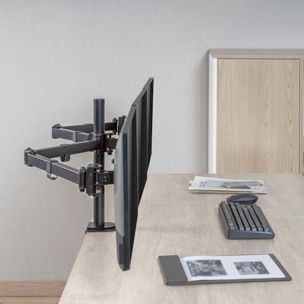 LogiLink Monitorivarsi kolminkertainen 17-27" 2x658mm
