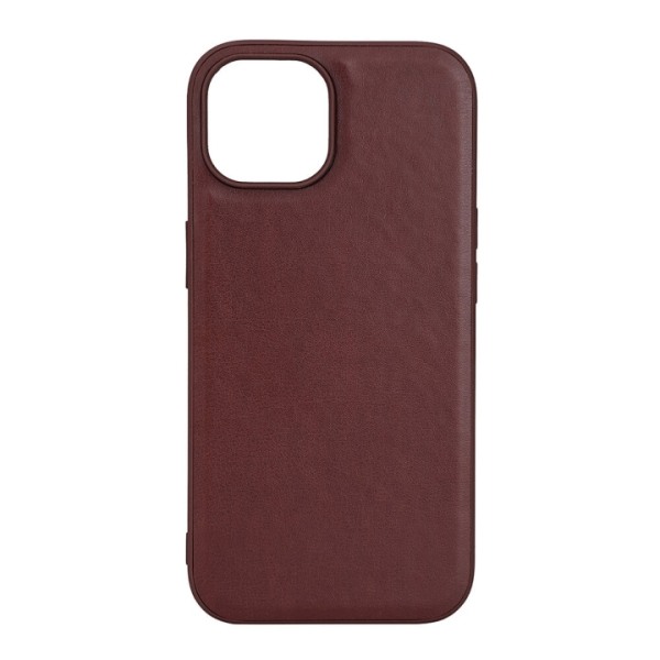 BUFFALO Backcover PU MagSerie iPhone 15 Brown Brun