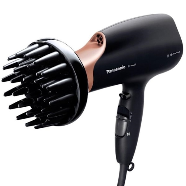 Panasonic Hårtørrer EH-NA65 Nanoe & Quick Dry Sort, Guld