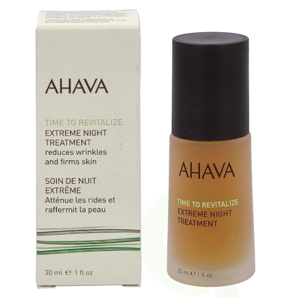 Ahava T.T.R. Extreme Night Treatment 30 ml Reduces Wrinkles And Firms Skin