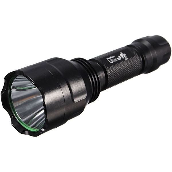 UltraFire taskulamppu 400lm, musta