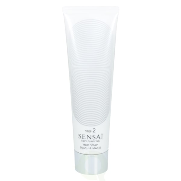 Kanebo Sensai Step 2 Silky Purifying Mud Soap 125 ml Wash & Mask - For Oily Skin