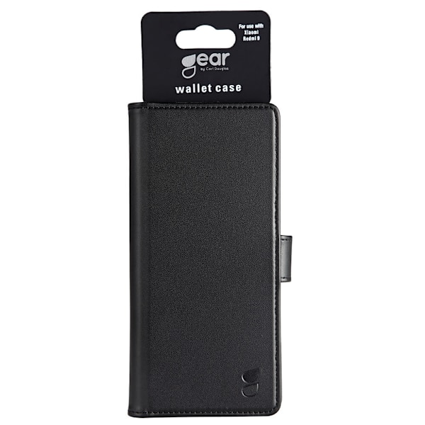GEAR Wallet Sort - Xiaomi Redmi 9 Svart