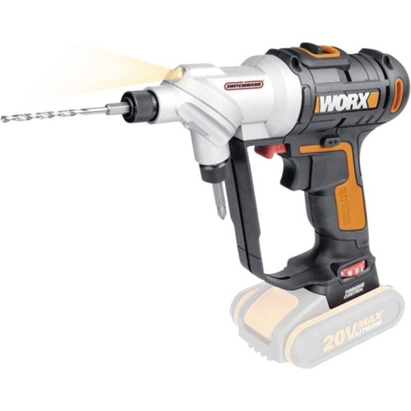 WORX WX176.9 Borrmaskin SwitchDriver 20V utan batteri och laddare