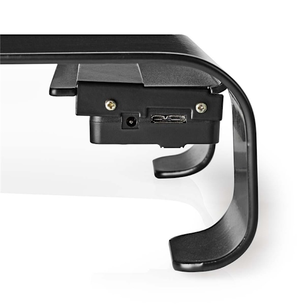 Nedis Skärmfäste | Ergonomi: Yes | Maximal bärförmåga: 18 kg | Universella | USB-hubb | Justerbar höjd: Nej