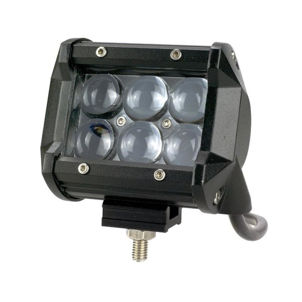 2-pack LED-ramp - Arbetsljus/backljus 36W, 4", 2520LM