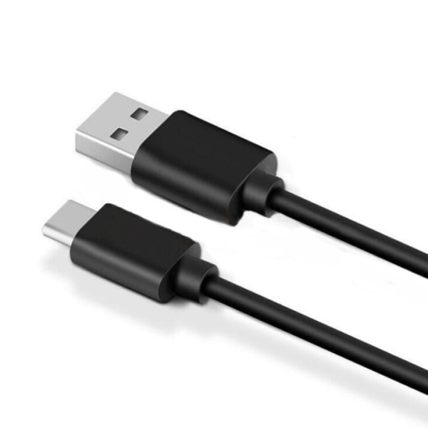 USB-C till USB A 2.0 kabel 1,5m, HI-SPEED, Svart